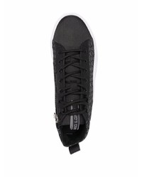 Leandro Lopes Nautilus Monogram High Top Sneakers