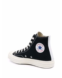 COMME DES GARÇONS PLAY X CONVERSE X Converse Hi Top Sneakers