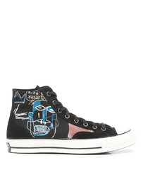 Converse X Jean Michel Basquiat Chuck 70 Hi Sneakers