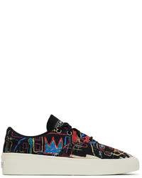 Converse Black Basquiat Edition Skidgrip Sneakers