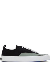 Marcelo Burlon County of Milan Black Green Og Viento Low Top Sneakers