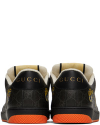 Gucci Black Screener Sneakers
