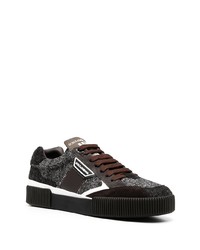 Dolce & Gabbana Multi Panel Design Sneakers