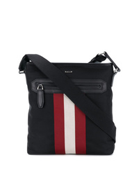 Bally Stripe Detail Logo Shoulder Bag