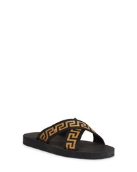 Versace Nastro Greca Slide Sandal
