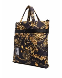 VERSACE JEANS COUTURE Barocco Print Tote Bag