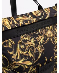 VERSACE JEANS COUTURE Baroque Print Tote Bag