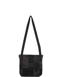 Engineered Garments Black And Grey Chenille Tote