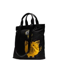 Dolce & Gabbana Black Pig Tote Bag