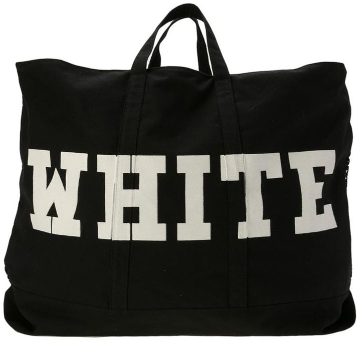 Off White Logo Print Tote Bag | Where to buy & how to wear