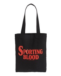 Foreign Currency Sporting Blood Canvas Tote In Black At Nordstrom