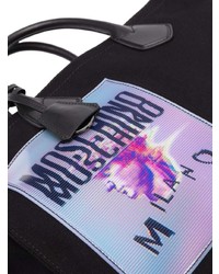 Moschino Warped Logo Tote Bag