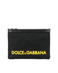 Dolce & Gabbana Logo Patch Clutch