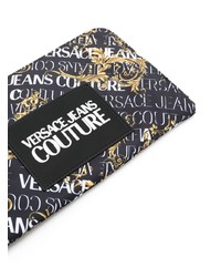 VERSACE JEANS COUTURE Logo Print Clutch