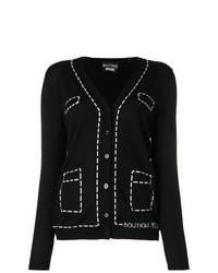 Boutique Moschino Trompe Loeil Overstitched Cardigan