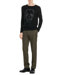 Zadig & Voltaire Printed Cashmere Pullover