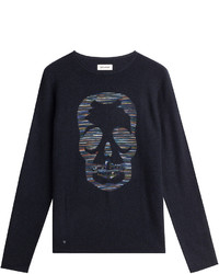 Zadig & Voltaire Printed Cashmere Pullover