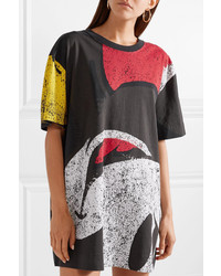 Marc Jacobs Oversized Printed Cotton Jersey Mini Dress