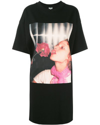 Kenzo Photo Print T Shirt Dress