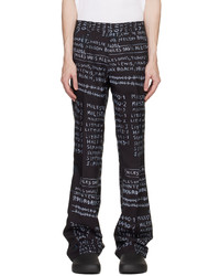 Misbhv Black Basquiat Edition Discography Trousers