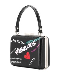 Pinko Graffiti Style Clutch Bag