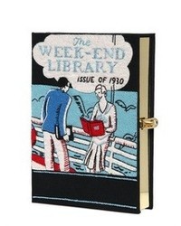Olympia Le-Tan The Weekend Library Book Clutch