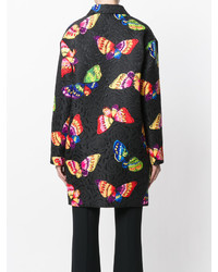 Moschino Boutique Butterfly Print Coat