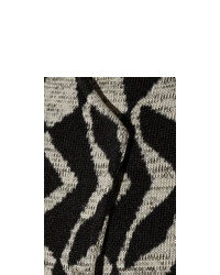 Alice + Olivia Emett Printed Stretch Knit Cocoon Coat