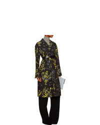 Marni Printed Cotton Wool And Silk Blend Twill Coat