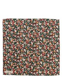 The Hill-Side Small Flower Print Pocket Square