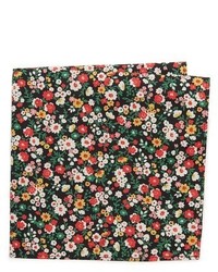 The Hill-Side Small Flower Print Pocket Square