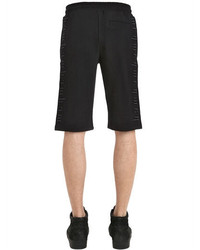 McQ by Alexander McQueen Mcq Printed Cotton Sweat Shorts