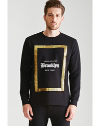 21men 21 Brooklyn Graphic Sweatshirt