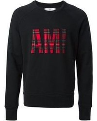 Ami Alexandre Mattiussi Appliqu Logo Sweatshirt