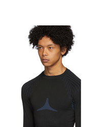 Givenchy Black And Blue Athletic Sweater