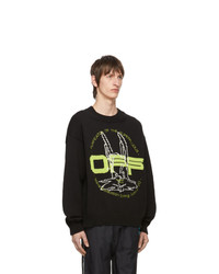 Off-White Black And Green Harry The Rabbit Sweater