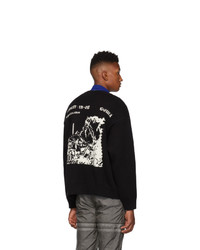 Off-White Black And White Ruined Factory Sweater