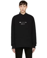 Givenchy Black Arrow And Show Date Sweatshirt