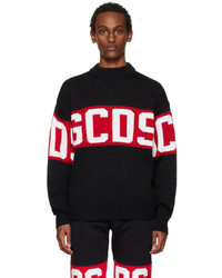 Gcds Black Band Sweater