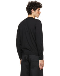 Fendi Black Diagonal Forever Sweater