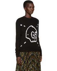 Gucci Black Ghost Knit Sweater