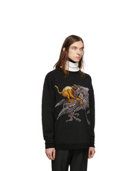 Givenchy Black Lion And Pegasus Sweater
