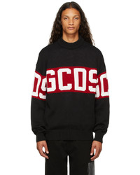 Gcds Black Logo Sweater