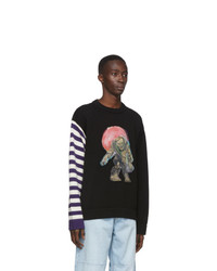 Acne Studios Black Monster In My Pocket Edition Zombie Sweater