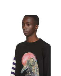 Acne Studios Black Monster In My Pocket Edition Zombie Sweater