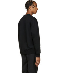 Versace Black Print Pullover