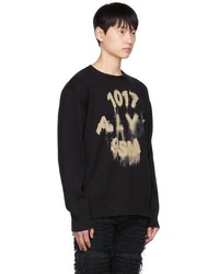1017 Alyx 9Sm Black Print Sweater