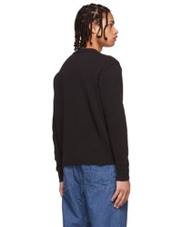 Sky High Farm Black Recycled Cotton Sweater