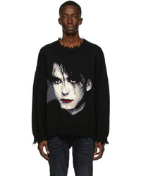 R13 Black Robert Smith Sweater