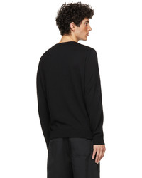 Fendi Black Wool Forever Sweater